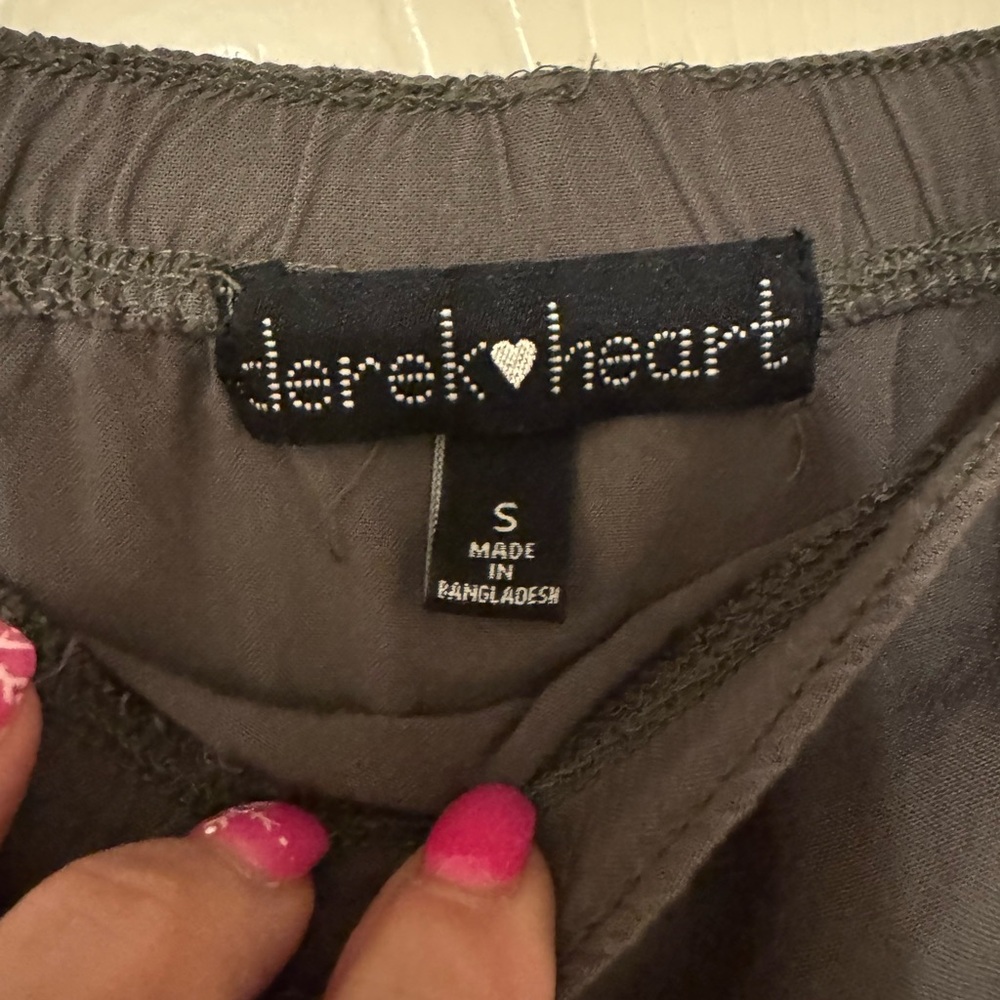 Derek Heart Army Green Jumpsuit - Picture 4 of 5